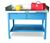 Strong Hold - T4836-2DB-SSTOP-BG - Industrial Shop Table with 2 Drawers and Stainless Steel Top