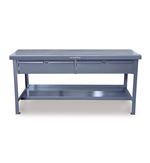 Strong Hold - T6036-2DB - Industrial Shop Table with 2 Drawers