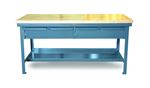 Strong Hold - T7236-2DB-MT - Industrial Shop Table with 2 Drawers