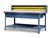 Strong Hold - T8436-40B-2DB-MT - Industrial Shop Table with Maple Top and 2 Drawers