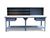 Strong Hold - T9636-MBS-2DB-MT - Industrial Shop Table with Maple Top, Drawers and Riser Shelf