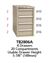 TB2806A - Vidmar Desk Height Technical Bench Cabinet