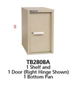 TB2808A - Vidmar Desk Height Technical Bench Cabinet