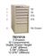 TB3101A - Vidmar Table Height Technical Bench Cabinet