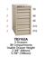 TB3102A - Vidmar Table Height Technical Bench Cabinet