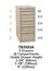 TB3503A - Vidmar Bench Height Technical Bench Cabinet