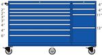 TSDWMP900-1201-M Lista 900 two bay mobile toolbox