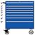 TSHS900-0808-M Lista 900 single bank mobile toolbox