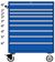 TSHW1050-0906-M Lista 1050 single bank mobile toolbox