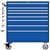 TSMW1050-0801-M Lista 1050 single bank mobile toolbox