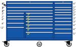 TSTB1050-2502-M Lista 1050 triple bank mobile toolbox