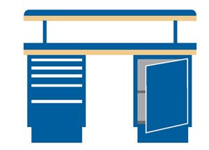 WB1503-LTS6030 - Lista Workbench Combination
