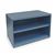XLS1551A - Vidmar Extra-Wide Shallow Depth Shelf Cabinet - 155 - 1 Shelf