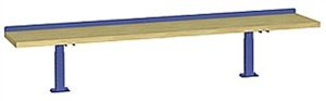 XSARS-72BT - Lista Xpress Adj.Shlf W/BrktsHardwood